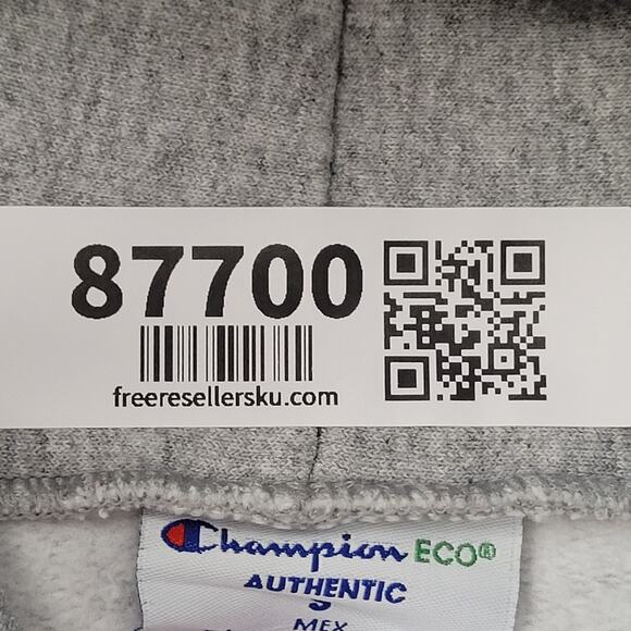 Champion MIT University Hoodie Small 19x23 Gray Baggy Embroidered - Picture 6 of 16